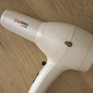 CHI Pro Low EMF Hair Dryer in White